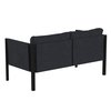 Flash Furniture Black Loveseat with Storage & Charcoal Cushions GM-201108-2S-CH-GG